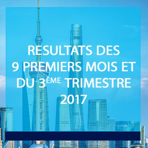 Corporate - Actualité - Résultats - 2017 T3