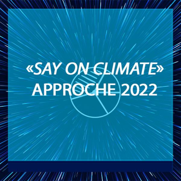 Corporate - News - Say on Climate - Carré