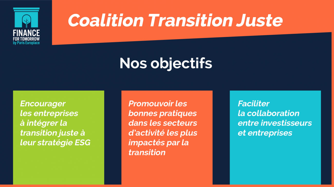 Corporate - Actualité - Coalition Transition Juste - Nos Objectifs