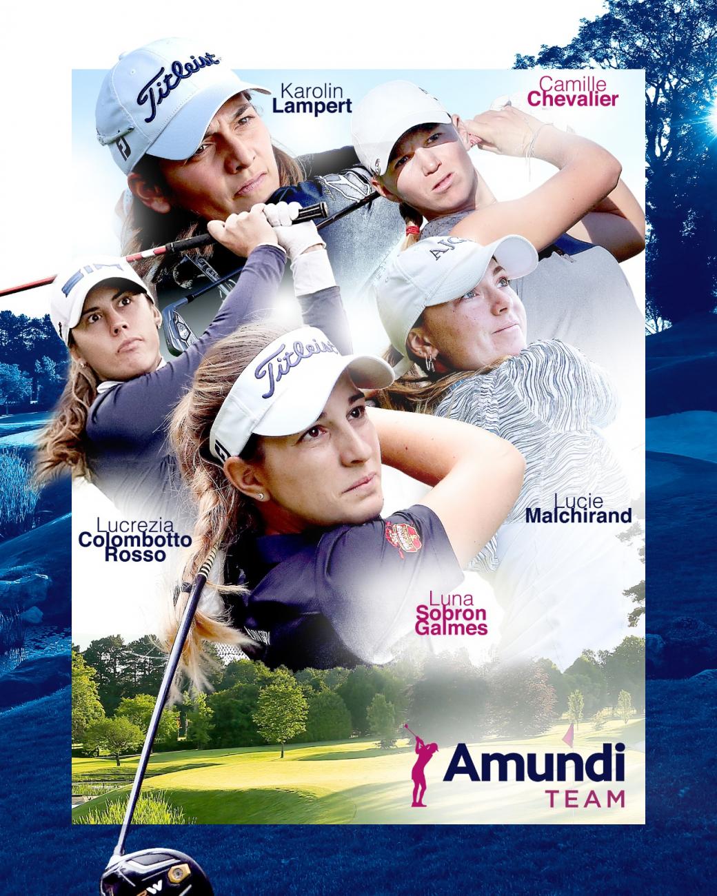 Corporate - Golf - Amundi Team - Key visual