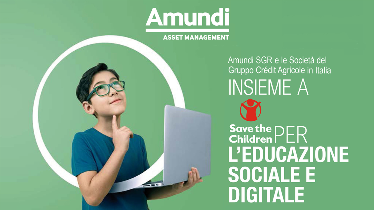 Corporate-  Amundi Italy save the children